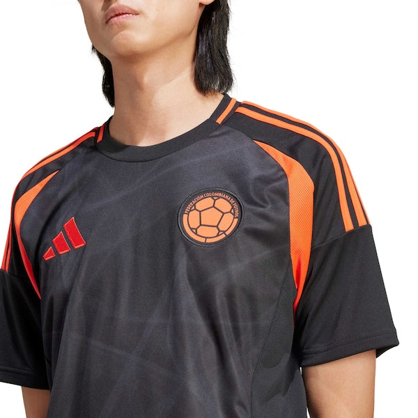 Colombia National Team adidas 2024 Away Replica Jersey - Black