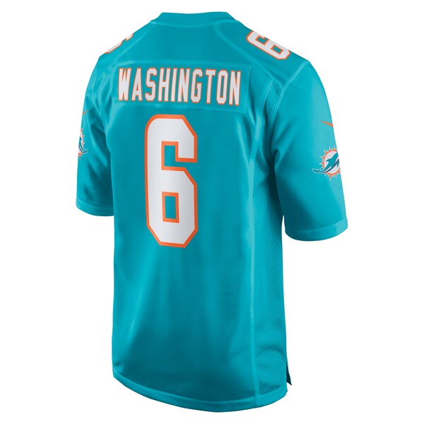 Malik Washington Miami Dolphins Nike Team Game Jersey -  Aqua