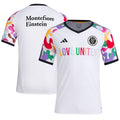 New York City FC adidas 2023 Pride Pre-Match Top - White