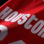 Hakeem Olajuwon Houston Rockets 1993/94 Hardwood Classics Swingman Jersey - Red