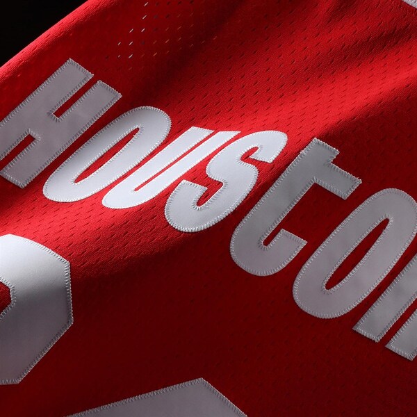 Hakeem Olajuwon Houston Rockets 1993/94 Hardwood Classics Swingman Jersey - Red