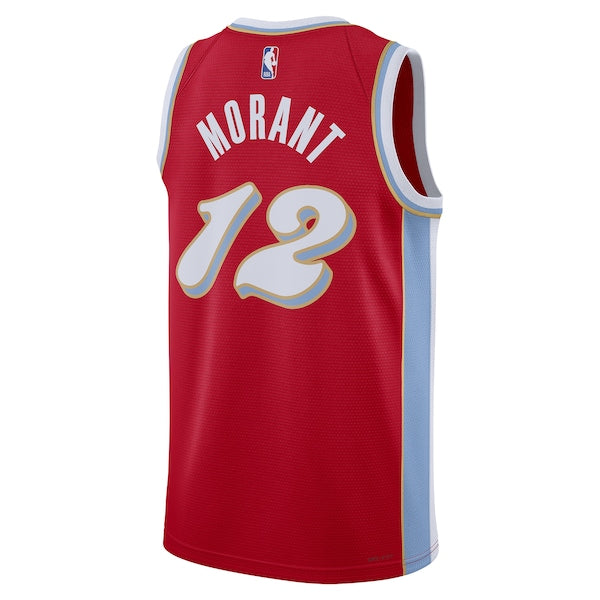 Ja Morant Memphis Grizzlies Nike Unisex 2024/25 Swingman Player Jersey - City Edition - Red