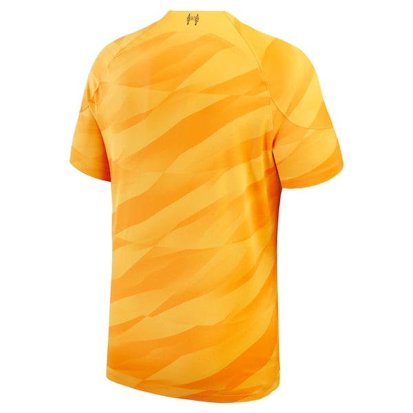 Liverpool Nike 2023/24 Goalkeeper Replica Stadium Jersey - Yellow/Orange