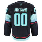 Seattle Kraken  Home Authentic Pro Custom Jersey - Navy