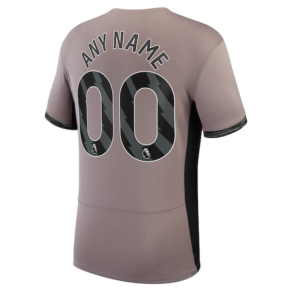 Tottenham Hotspur Nike 2023/24 Third Stadium Replica Custom Jersey – Tan