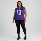 Daniel Jones Minnesota Vikings Nike Women's Team Game Jersey -  Purple