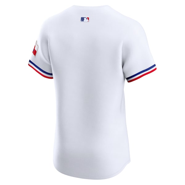 Texas Rangers Nike Home Elite Jersey - White