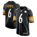 Pressley Harvin III Pittsburgh Steelers Nike Game Jersey - Black