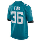 Jake Funk Jacksonville Jaguars Nike Team Game Jersey -  Teal