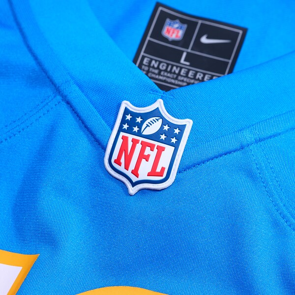 Tyler McLellan Los Angeles Chargers Nike Team Game Jersey -  Powder Blue