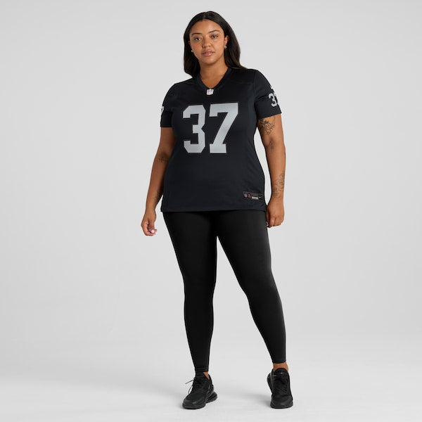 Trey Taylor Las Vegas Raiders Nike Women's  Game Jersey -  Black