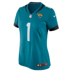 Number 1 Bride Jacksonville Jaguars Nike Women's Game Jersey - Teal