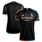 New York City FC adidas 2024 24/7 Kit Authentic Jersey – Black