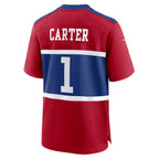 Abdul Carter New York Giants Nike First Round Pick Alternate Game Jersey - Red