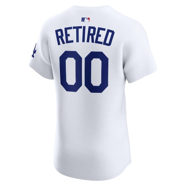 Los Angeles Dodgers Nike  Home Elite Pick-A-Player Retired Roster Jersey - White