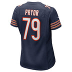 Matt Pryor Chicago Bears Nike Women's  Game Jersey -  Navy