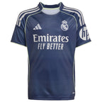 Kylian Mbappé Los Merengues adidas Youth 2025/26 Away Replica Player Jersey - Blue/White