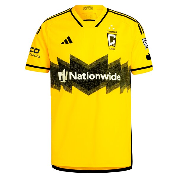 Diego Rossi Columbus Crew adidas 2024 The Home Kit Authentic Player Jersey - Yellow