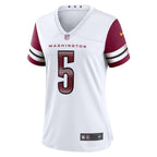 Jayden Daniels Washington Commanders Nike Women's Game Jersey -  White/Black