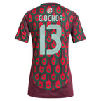 Guillermo Ochoa Mexico National Team adidas Women's 2024 Home Replica Player Jersey - Burgundy