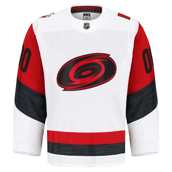 Carolina Hurricanes  Away Authentic Pro Custom Jersey - White/Black