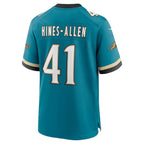 Josh Hines-Allen Jacksonville Jaguars Nike Prowler Throwback Player Game Jersey - Teal