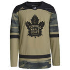 Toronto Maple Leafs adidas Logo Military Appreciation Team Authentic Custom Practice Jersey - Camo