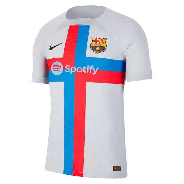 Pedri Barcelona Nike 2022/23 Third Vapor Match Authentic Player Jersey - Gray