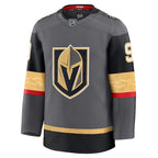 Jack Eichel Vegas Golden Knights  Alternate Premium Jersey - Gray/Gold
