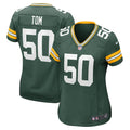 Zach Tom Green Bay Packers Nike Women's Player Game Jersey - Green