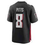 Kyle Pitts Atlanta Falcons Nike Game Jersey - Black/White