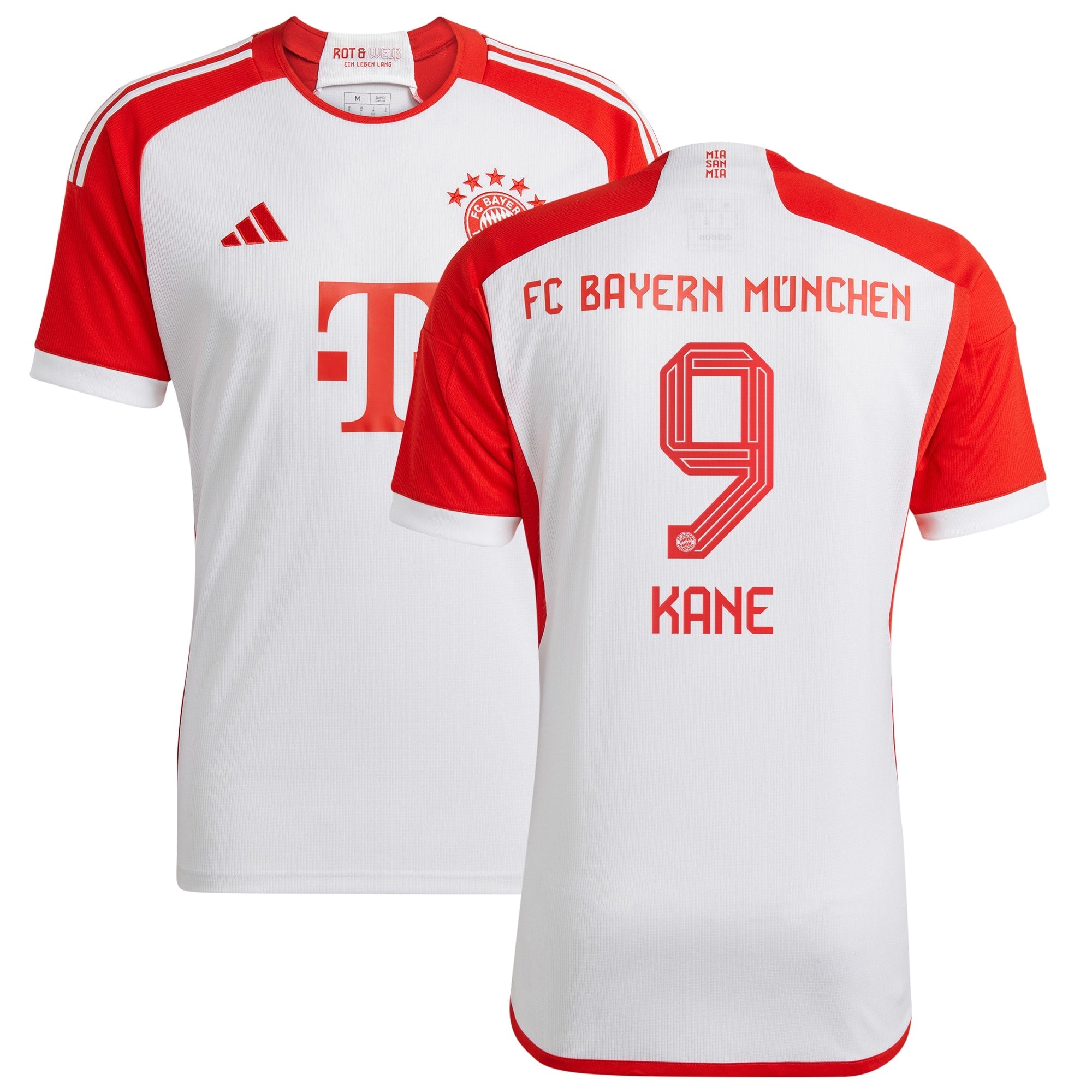 Harry Kane Bayern Munich adidas Youth 2023/24 Oktoberfest Replica Player Jersey - Green/White
