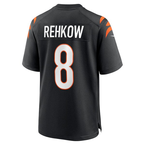 Ryan Rehkow Cincinnati Bengals Nike  Game Jersey -  Black