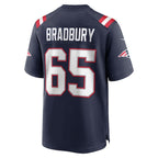 Garrett Bradbury New England Patriots Nike Team Game Jersey -  Navy