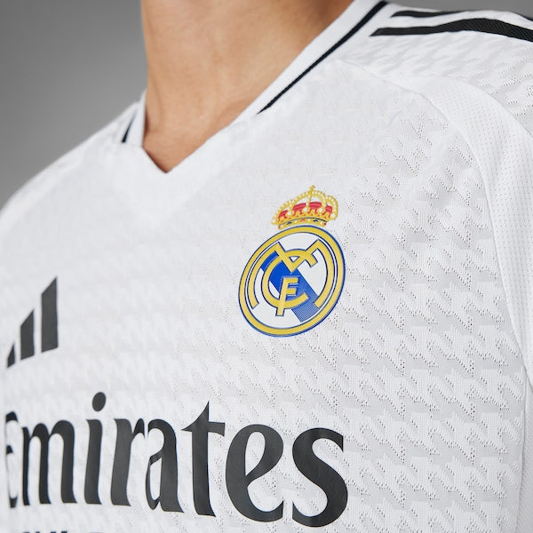 Los Merengues adidas 2024/25 Home Authentic Custom Jersey - White
