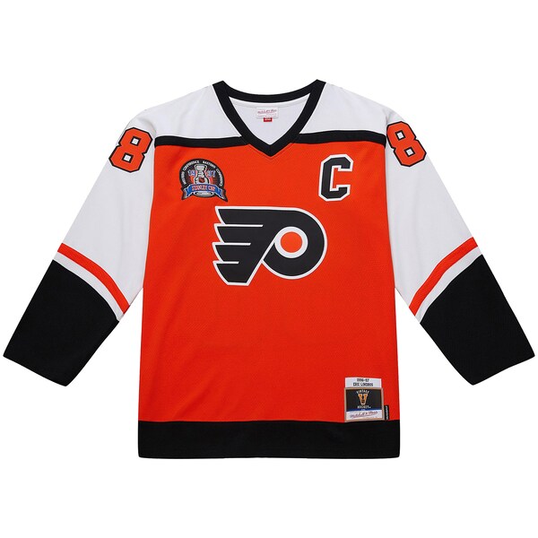 Eric Lindros Philadelphia Flyers  Big & Tall 1996-97 Blue Line 2.0 Jersey - Orange