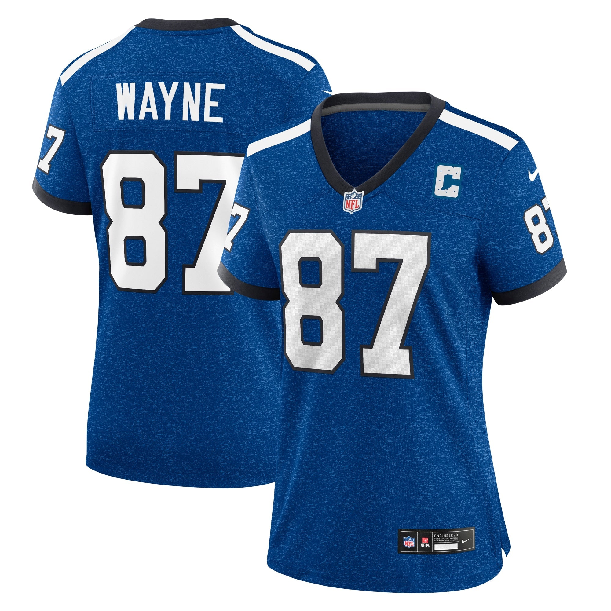 Reggie Wayne Indianapolis Colts Women's Nike Retired Player Game Jersey - Royal/Blue