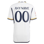Los Merengues adidas 2023/24 Home Authentic Custom Jersey - White
