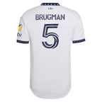 Gastón Brugman LA Galaxy adidas 2023 City of Dreams Kit Authentic Jersey - White
