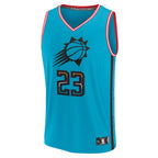 Cameron Johnson Phoenix Suns  Youth 2022/23 Fast Break Jersey - City Edition - Turquoise