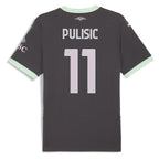 Christian Pulisic AC Milan Puma 2024/25 Third Replica Player Jersey - Charcoal