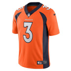 Russell Wilson Denver Broncos Nike Team Vapor Limited Jersey - Orange/Navy