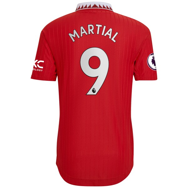 Anthony Martial Manchester United adidas 2022/23 Home Authentic Player Jersey - Red