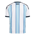 Argentina National Team adidas Youth FIFA x World Cup 2022 Winners Home Replica Jersey - White