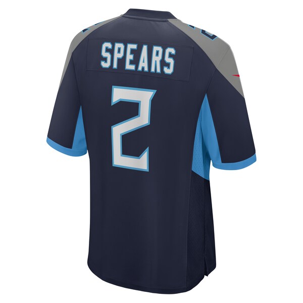 Tyjae Spears Tennessee Titans Nike  Game Jersey -  Navy