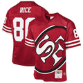 Jerry Rice San Francisco 49ers 1990 Throwback Fashion Jersey - Scarlet