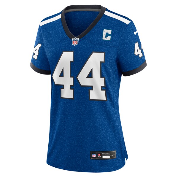 Zaire Franklin Indianapolis Colts Nike Women's Indiana Nights Alternate Game Jersey - Royal/Royal
