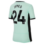 Reece James Chelsea Nike Youth 2023/24 Third Stadium Replica Player Jersey - Mint
