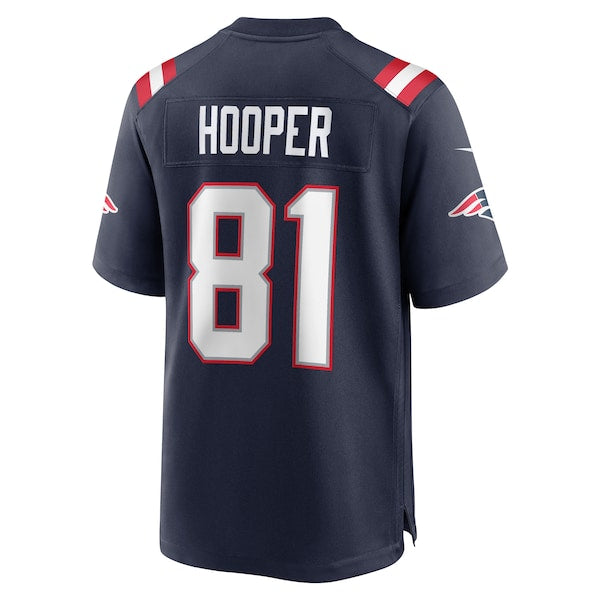 Austin Hooper New England Patriots Nike  Game Jersey -  Navy