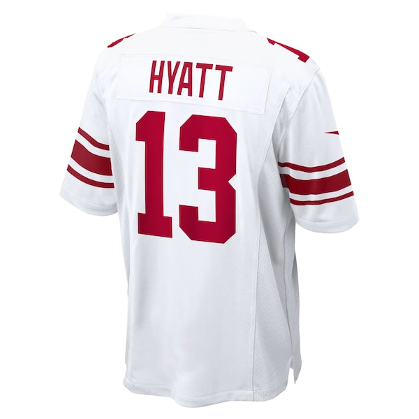 Jalin Hyatt New York Giants Nike  Game Jersey -  White/Royal